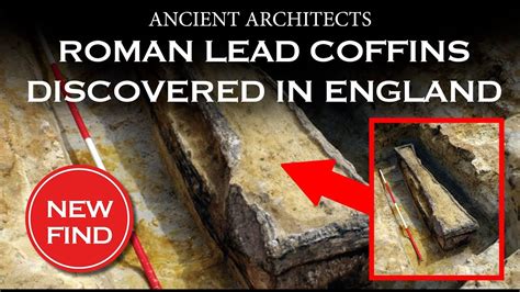 Rare Roman Lead Coffins Discovered In Surrey England Ancient Architects Youtube