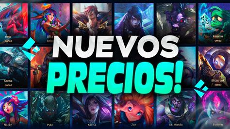 NUEVOS PRECIOS De CAMPEONES REVELADOS APROVECHA EL MOMENTO YouTube