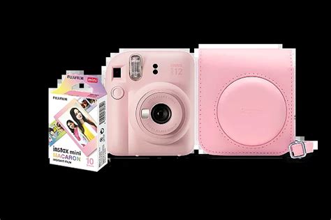 Kit C Mera Instant Nea Fujifilm Instax Mini Rosa Pack Filmes