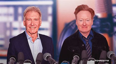 Harrison Ford shades Conan O'Brien on his podcast