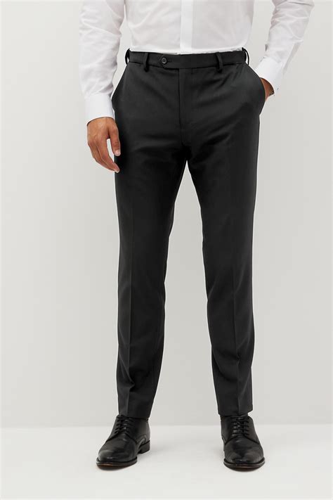 Buy Black Skinny Fit Motionflex Stretch Suit Trousers From The Next Uk