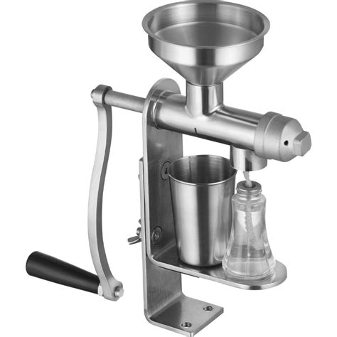 Vevor Manual Oil Press Machine Stainless Steel Oil Extractor Machine