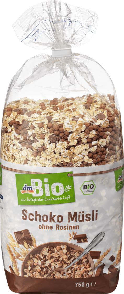 dmBio Schoko Müsli 750 g dauerhaft günstig online kaufen dm de