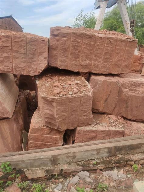 Polished Dholpur Red Sandstone For Walls 80mm At Rs 15 Sq Ft In Bari