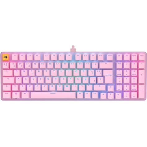 Glorious GMMK 2 96 Teclado Mecánico Gaming RGB Rosa PcComponentes