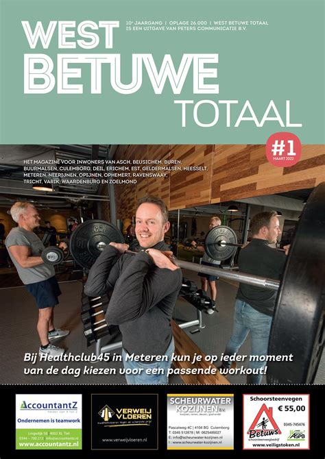 West Betuwe Totaal Maart 2022 Online By Peters Communicatie Issuu