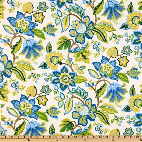 Waverly Wonderama Blue Jay Waverly Fabric Home Decor Fabric Kitchen