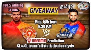 Islamabad United Vs Karachi Kings Nd Match Dream Prediction In