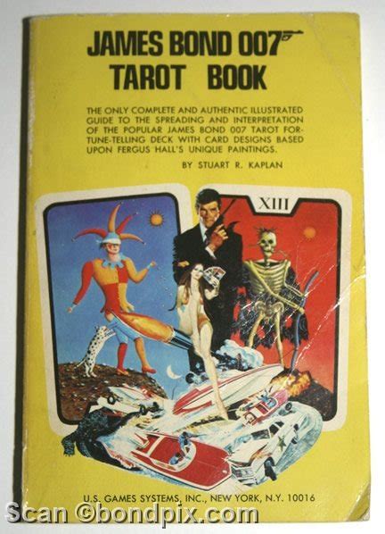 James Bond 007 Tarot Cards And Book For Sale