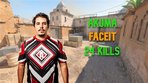 Akuma Playing FACEIT 24 Kills Dust 2 June 12 2024 CS2 POV YouTube