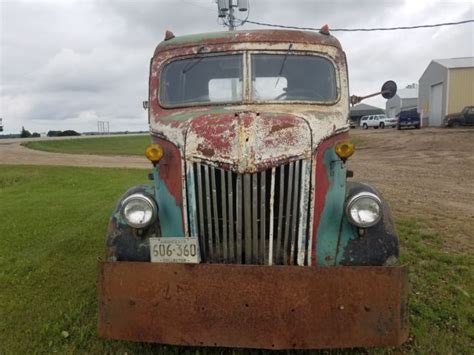 1940 Ford Coe Cabover Wrecker Tow Truck Flathead Barn Find Patina