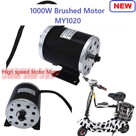 Dc Motor My1020 Electric Scooter Brushed Motor 36v 1000watt Shopee