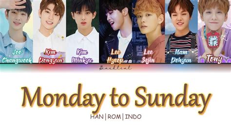 Produce X Daily Vitamin Monday To Sunday Han Rom Indo