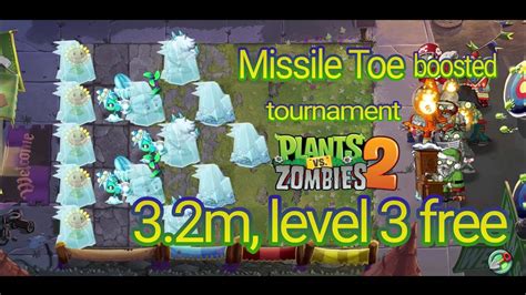 Plants Vs Zombies 2 Arena Week 250 B Missile Toe Boosterama 3 2m