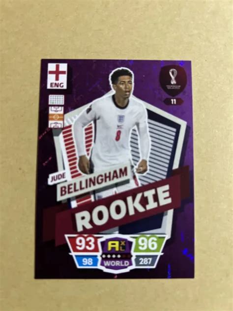 JUDE BELLINGHAM QATAR 2022 FIFA WC Eng 10 Angleterre édition orange