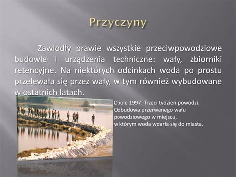 PPT Powódź tysiąclecia PowerPoint Presentation free download ID