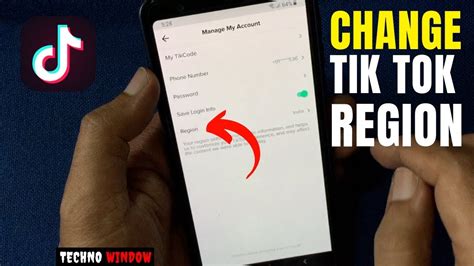 How To Change Tik Tok Region Country Location New Tik Tok Update