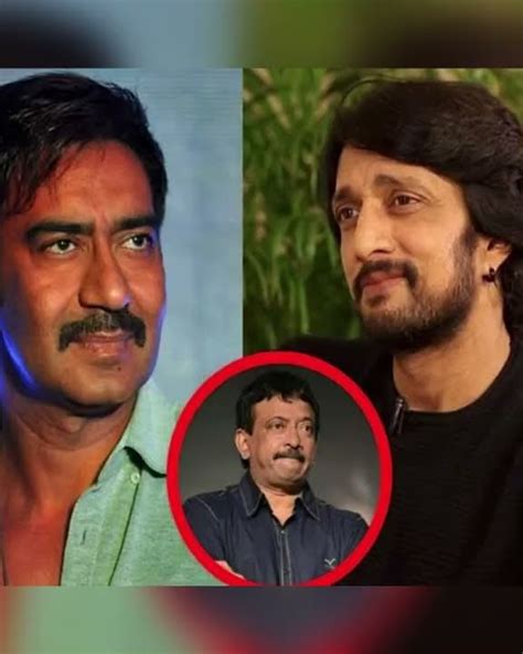 Kiccha Sudeep Ajay Devgn Tweet On Ram Gopal Varma Say North Stars