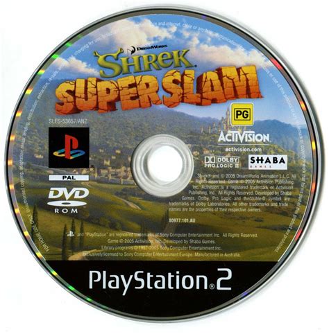 Shrek SuperSlam Cover Or Packaging Material MobyGames