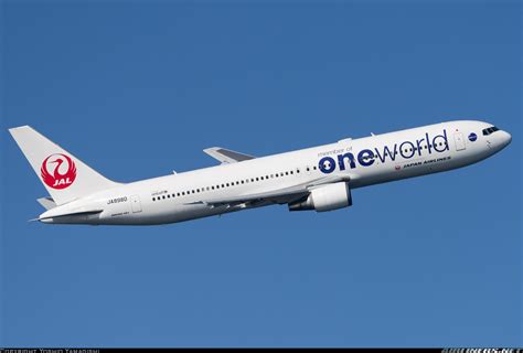 Boeing 767 346 Oneworld Japan Airlines Jal Aviation Photo