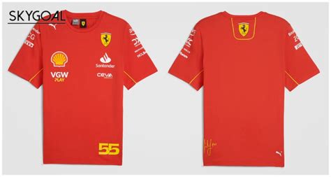 Maillot Scuderia Ferrari 2024 Carlos Sainz