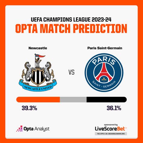 Newcastle Vs Paris Saint Germain Prediction And Preview Opta Analyst