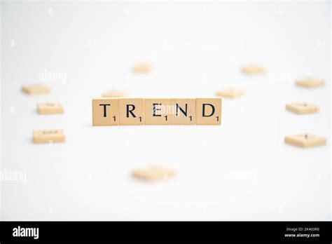 TREND Word Written On White Background TREND Text On White For Your