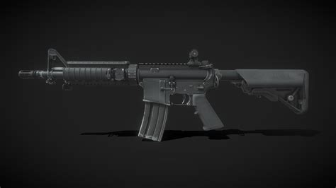 M4A4 Counter Strike 2 - Download Free 3D model by blazitt [222fd39 ...