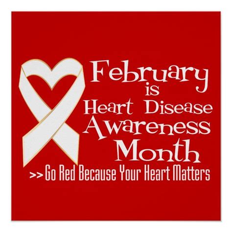 February Awareness Month, February Heart Month, Heart Awareness Month ...