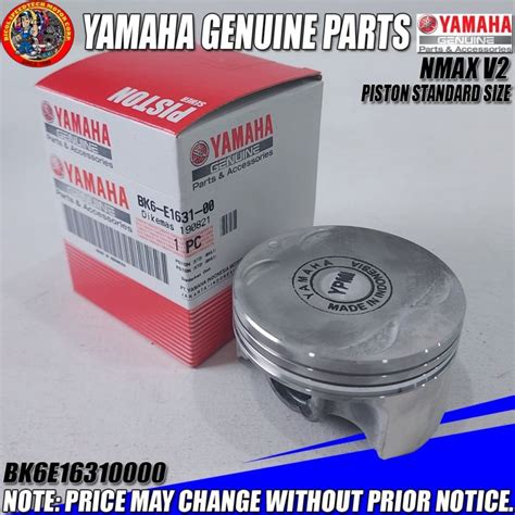 Nmax V2r15 V3aerox 2021 Piston Standard Size Ygp Genuine Bk6 E1631 00 Lazada Ph