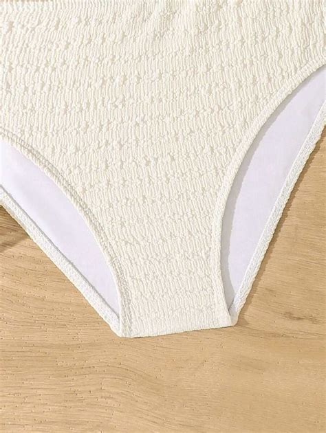 Tween Girl Cami Top And Briefs Bikini Set Mesh Cover Up Skirt Summer Beach SHEIN USA