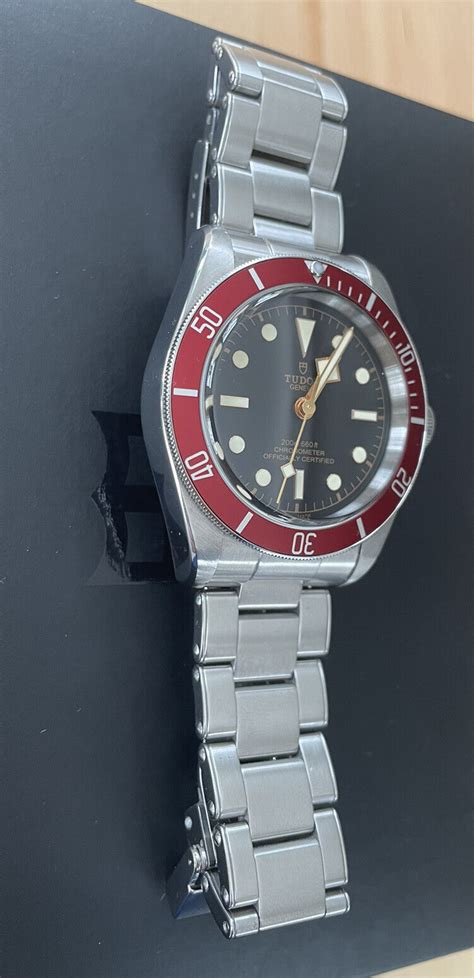 Tudor Black Bay Haritage Rote L Nette Ref R Garantie Ebay