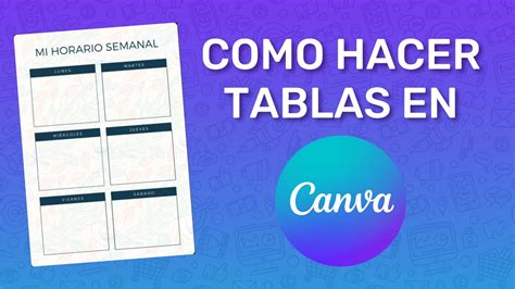 Canva Como Insertar Una Tabla Image To U