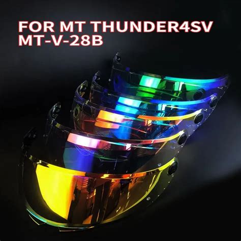 Mt Thunder Sv Mt V B I In Kask Visor Motocross Ayr Labilir Motosiklet