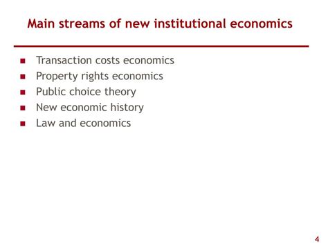 Ppt Institutional Economics Origins And Main Schools Powerpoint