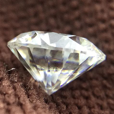 Aliexpress Buy Round Brilliant Cut 1 Ct Moissanite 6 5mm DF Color