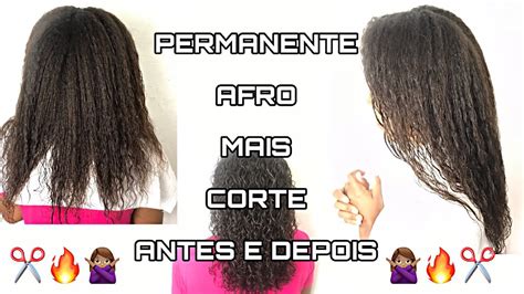 Permanente Afro Antes E Depois Youtube