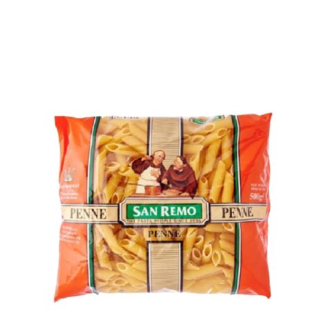 Jual San Remo Pasta Instan Penne Rigani 500 Gr Shopee Indonesia