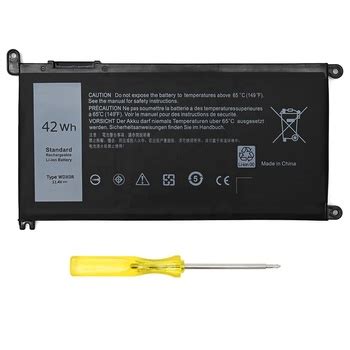 Wdxor Laptop Battery For Dell Inspiron Vostro