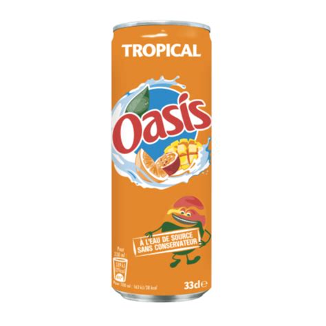 Oasis Tropical 24 Canettes 33cL Salamarket