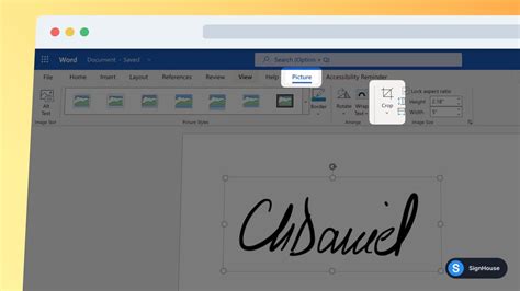 (2024) How To Draw & Insert Signature In Word - SignHouse