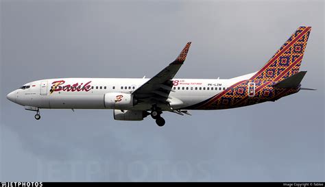 Pk Lzm Boeing Gp Batik Air Fablee Jetphotos