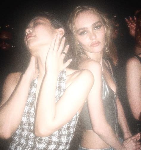 Lily Rose Depp And Jennie