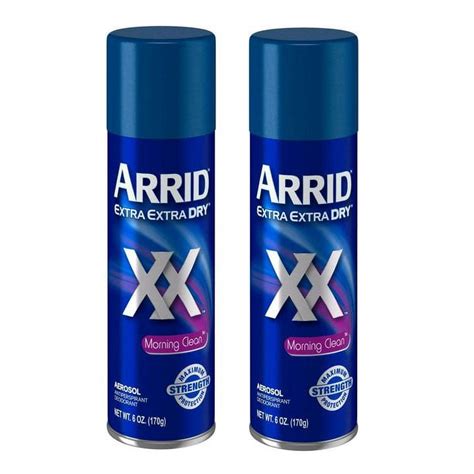 Arrid Xx 24 Hour Anti Perspirant Deodorant Morning Clean Spray 6 Oz