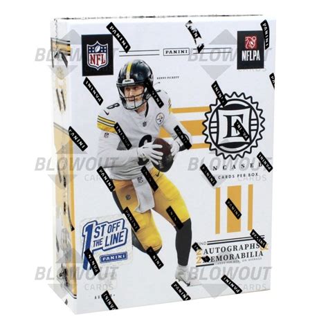 2022 Panini Encased Football 1st Off The Line Hobby Box