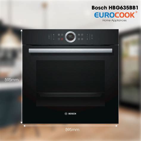 Lò nướng Bosch HBG635BB1 Series 8 chính hãng, giá rẻ
