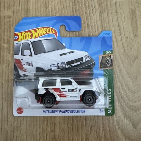 Hot Wheels Mitsubishi Pajero Evolution Mud Studs Hkk Ebay