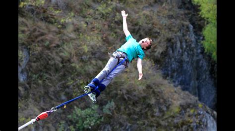 My New Zealand Bungee Jump Home Made Video Youtube