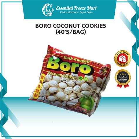 Boro Coconut Cookies 40 S Bag Coconut Cookies Kuih Bangkit Snack