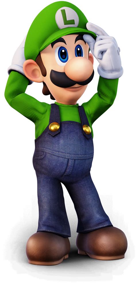 09: Luigi - Brawl Render Pose Recreation by VirtualBeef on DeviantArt